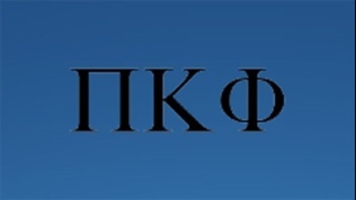 Pi kappa phi greek letters
