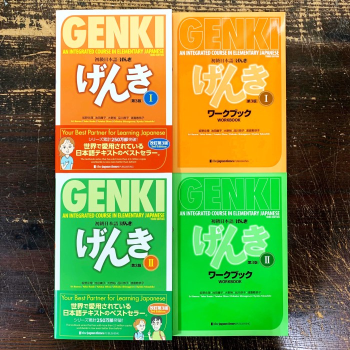 Workbook genki integrated elementary 3rd course japanese edition description