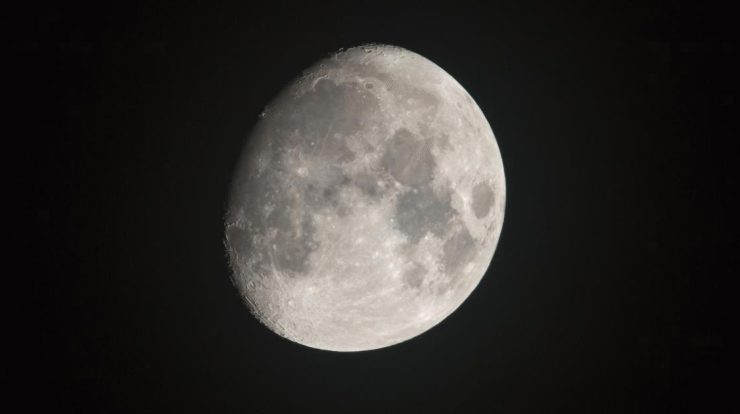 Waxing or waning gibbous crossword