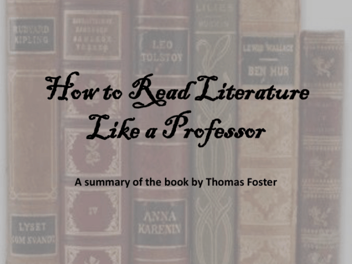 How to read literature like a professor chapter 12