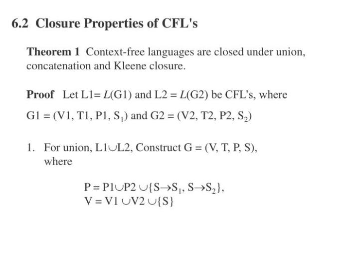 Show that p is closed under union concatenation and complement